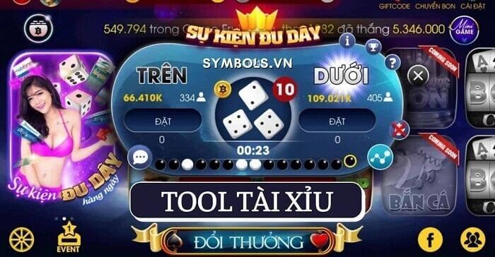 Công cụ Man Vip tool Hack tài xỉu 